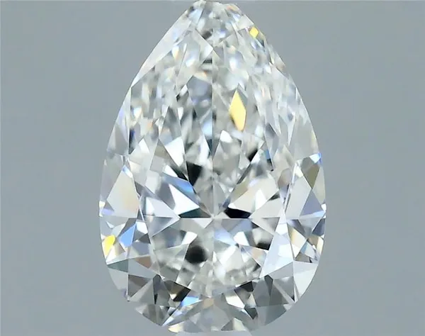 0.51ct PEAR F IF Natural diamond