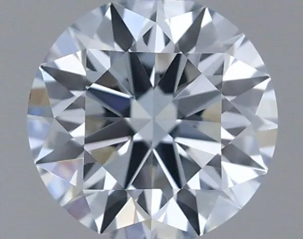 0.39ct ROUND Fancy Light Blue VS1 Coloured Lab diamond