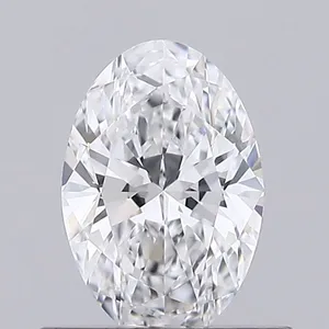 0.53ct OVAL D VVS1 Lab diamond