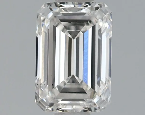 0.7ct EMERALD F VS2 Lab diamond