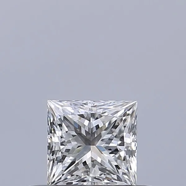 0.32ct PRINCESS D VVS1 Natural diamond