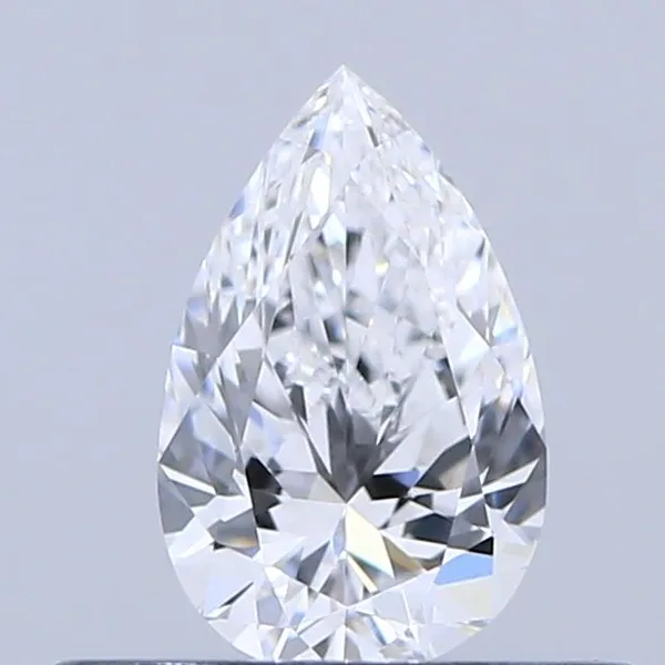 0.3ct PEAR D VVS1 Natural diamond