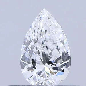 0.3ct PEAR D VVS1 Natural diamond