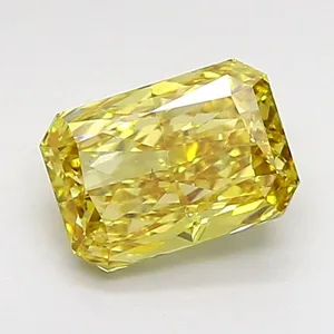 1.03ct RADIANT Fancy Brownish Yellow VS2 Coloured Lab diamond