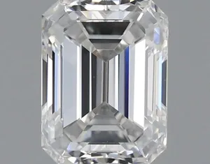 0.5ct EMERALD H VVS1 Natural diamond