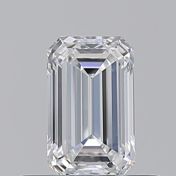 0.51ct EMERALD D VVS1 Natural diamond