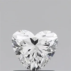 0.7ct HEART F VS1 Natural diamond