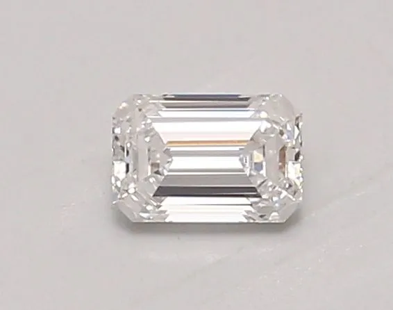 0.44ct EMERALD D VVS1 Lab diamond