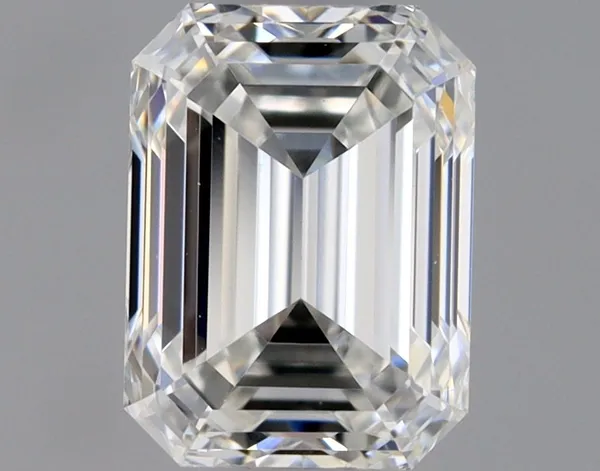 0.5ct EMERALD F VS1 Natural diamond