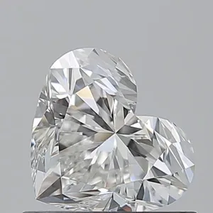 0.74ct HEART G VVS1 Natural diamond