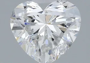 1.05ct HEART D VVS2 Lab diamond