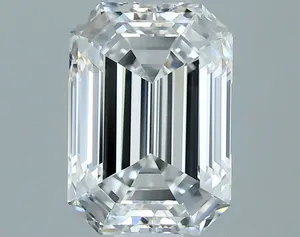 0.45ct EMERALD F IF Natural diamond