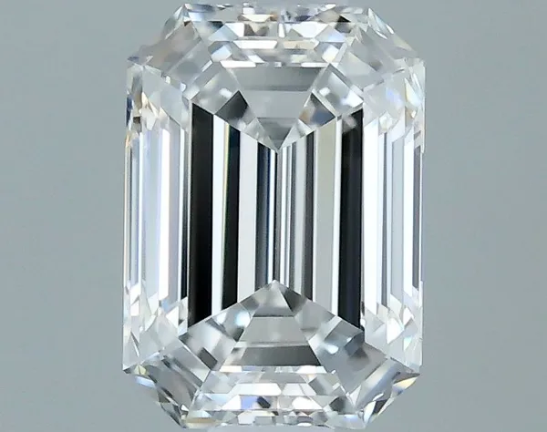 0.45ct EMERALD F IF Natural diamond