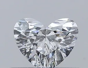 0.33ct HEART E VVS2 Natural diamond