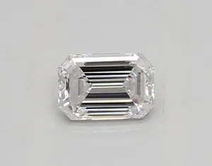 0.3ct EMERALD D VVS2 Lab diamond
