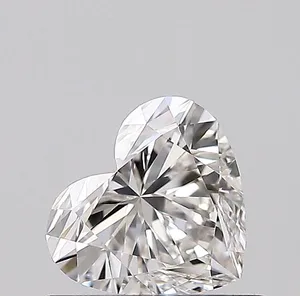 0.6ct HEART H VVS1 Natural diamond