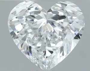 0.71ct HEART D VVS2 Natural diamond