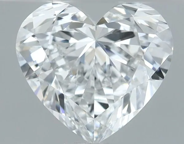 0.71ct HEART D VVS2 Natural diamond