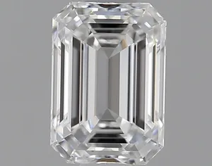 0.5ct EMERALD D VVS1 Natural diamond