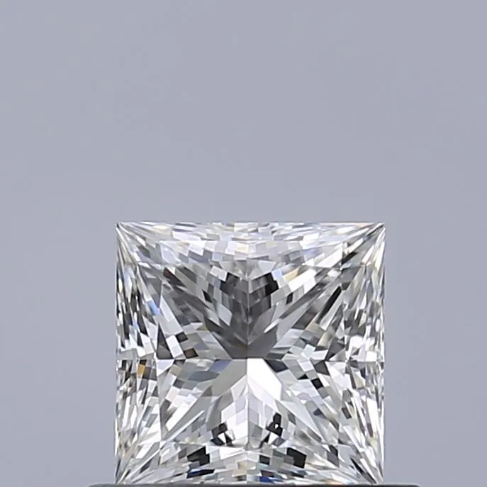 0.58ct PRINCESS F VVS1 Natural diamond