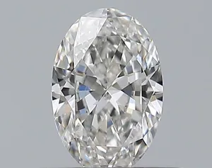 0.38ct OVAL F VS1 Natural diamond