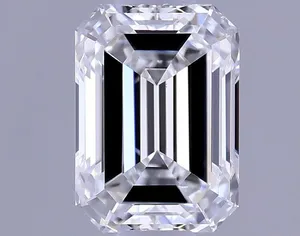 0.54ct EMERALD F VS1 Natural diamond