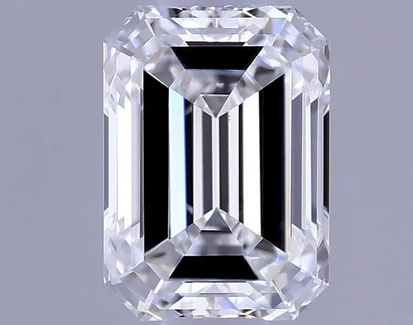 0.54ct EMERALD F VS1 Natural diamond