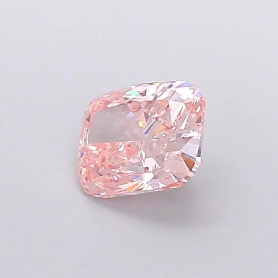 1.1ct CUSHION Fancy Intense Pink VS1 Coloured Lab diamond