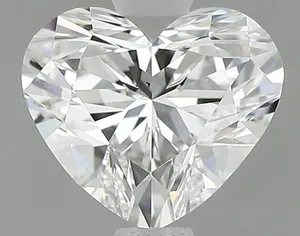 0.89ct HEART G SI1 Natural diamond