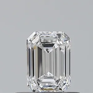 0.5ct EMERALD D IF Natural diamond