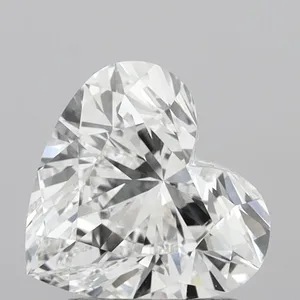 1.38ct HEART D VVS2 Lab diamond