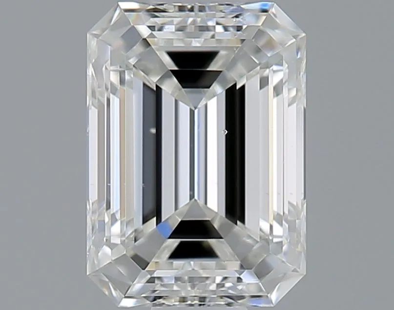 0.70ct EMERALD F VS2 Natural diamond