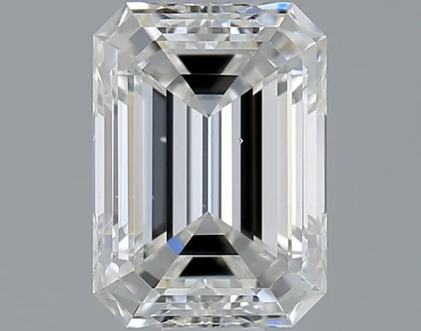 0.7ct EMERALD F VS2 Natural diamond