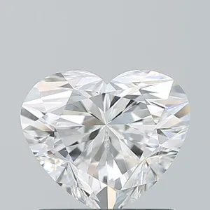 0.9ct HEART E VVS1 Natural diamond