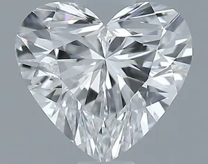 0.54ct HEART F VVS1 Natural diamond