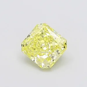 1.12ct RADIANT Fancy Intense Yellow VS1 Coloured Lab diamond
