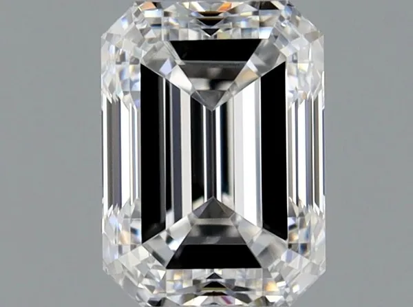 0.38ct EMERALD D VVS1 Natural diamond