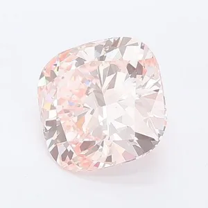 1.01ct CUSHION Fancy Intense Pink VS1 Coloured Lab diamond