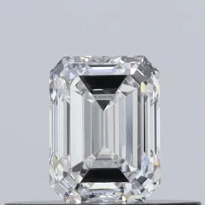 0.34ct EMERALD D VVS2 Natural diamond