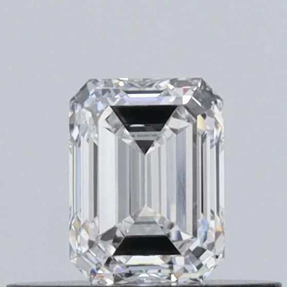 0.34ct EMERALD D VVS2 Natural diamond