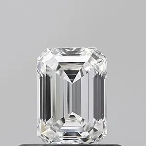 0.53ct EMERALD E VVS1 Lab diamond
