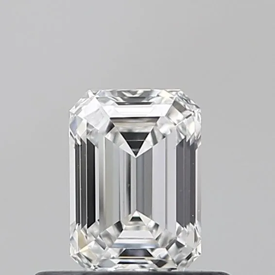 0.53ct EMERALD E VVS1 Lab diamond