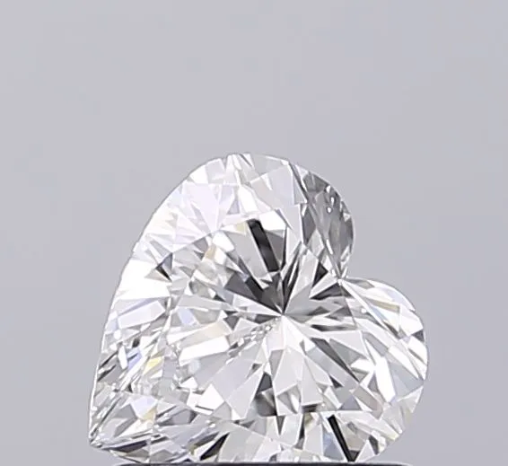 0.88ct HEART E VVS2 Lab diamond