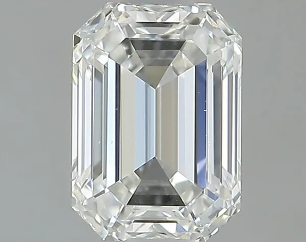 0.63ct EMERALD H VVS2 Natural diamond