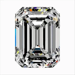 0.4ct EMERALD F IF Natural diamond