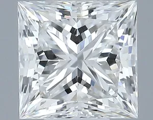 0.5ct PRINCESS F VVS2 Natural diamond
