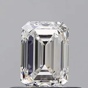 0.52ct EMERALD F VS1 Natural diamond