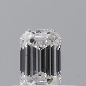 0.3ct EMERALD F VS1 Natural diamond