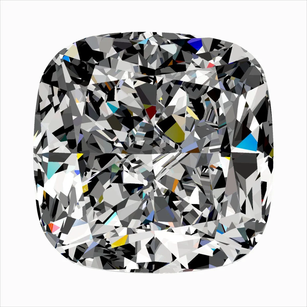 0.32ct CUSHION D VVS1 Natural diamond