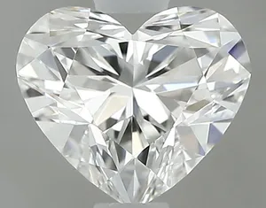 0.61ct HEART G VVS1 Natural diamond